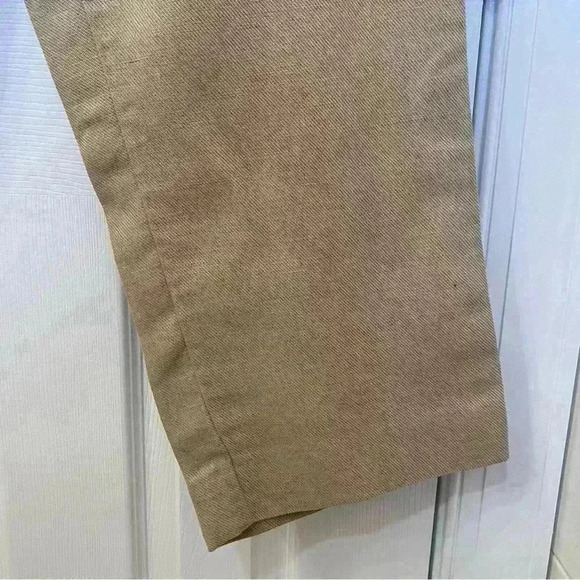 Vintage Polo Ralph Lauren Beige Linen Blend Pants 33 x 30 MADE IN USA - Picture 3 of 13